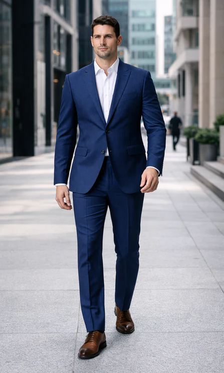Mens Linen Blazer - Navy Linen Sport Coat - Summer Blazer