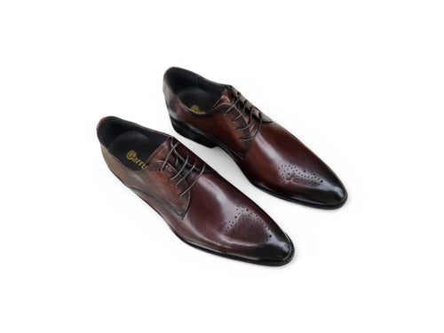 Signature Burnished Lace-up Derby