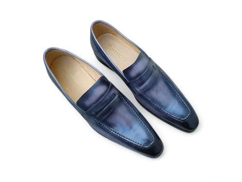 Signature Leather Penny Loafer Slip-on