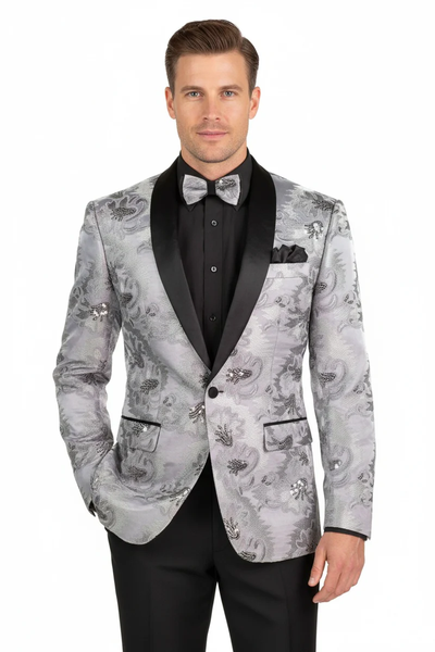 Silver Tuxedos Jacket