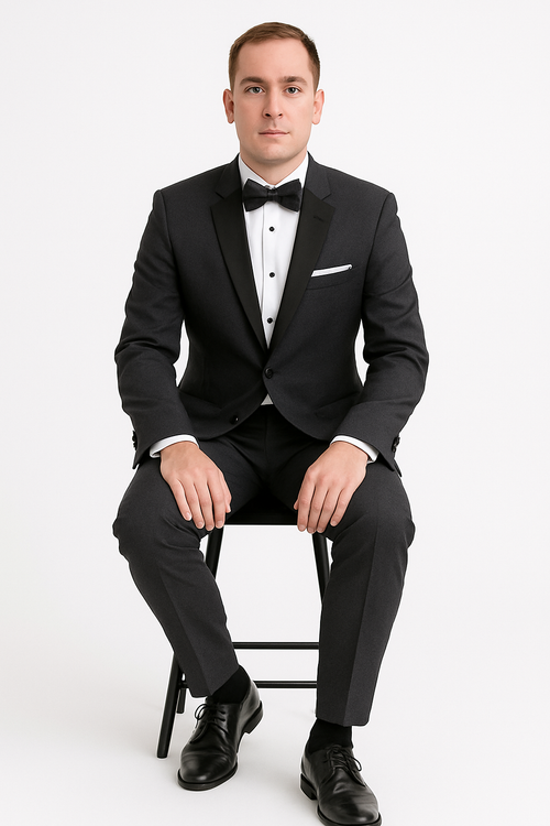 Milan Steel Grey Tuxedo Jacket (Separates) by PROMTUXEDO
