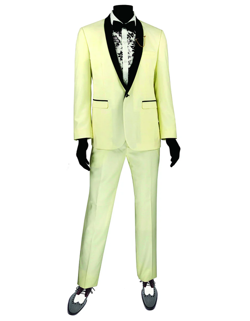 White Prom Suit - White Prom Tuxedo Suits - White Wedding Slim Tuxedo by PROMTUXEDO