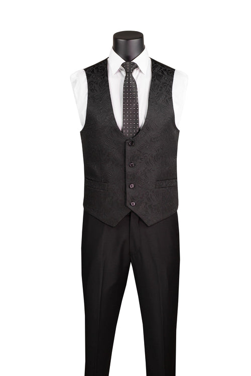 Slim Fit Shiny Sharkskin Men's 2 Piece Suit in Red by Vinci