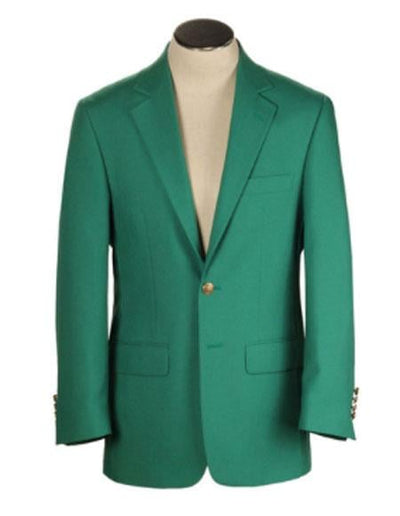 Men's Green Blazer On Sale Polyester mensusain