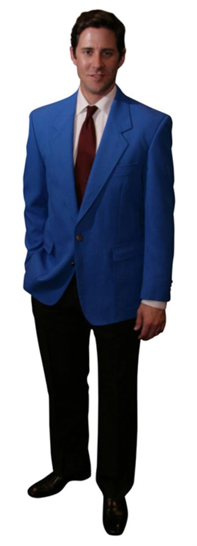 Single Breasted 2 Button Solid Royal Cheap Priced Unique Fashion Designer Men's Dress blazers Sale mensusain