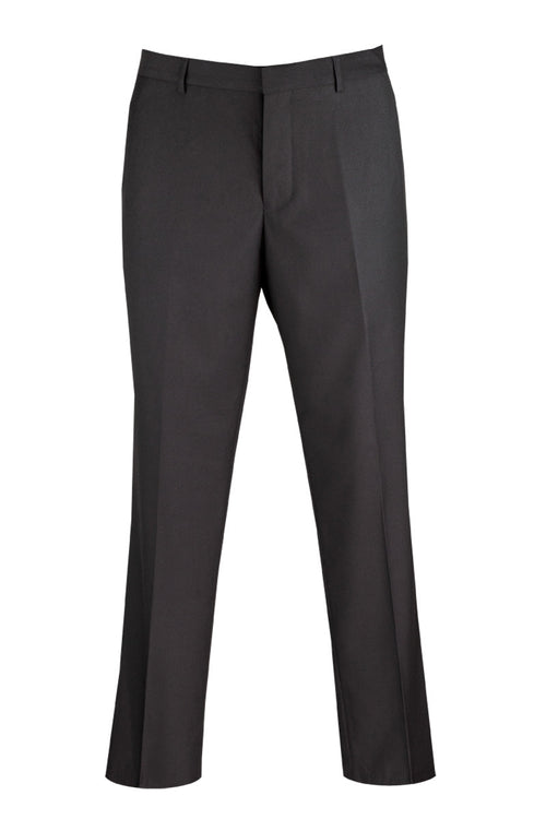Blue Men's Modern Fit Wool Dress Pants - Stylish & Comfortable by Vinci