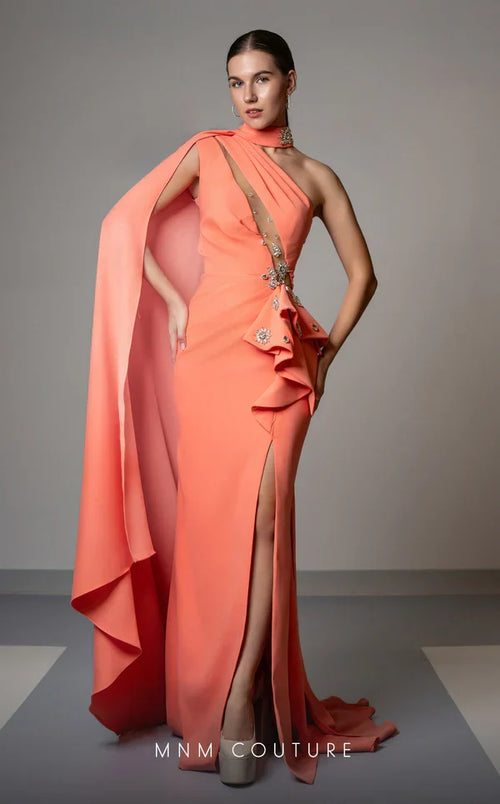 MNM Couture V02033 Green Evening Gown