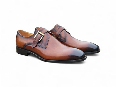 Versatile Fashion Single Monk Strap Loafer