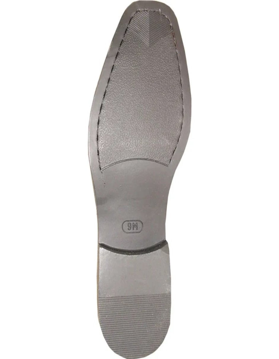 White Prom Shoes - Mens Classic Plain Square Toe Shiny Patent White Dress Shoe