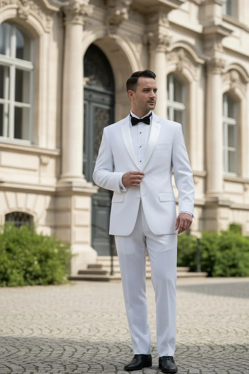White Vinci Tuxedo