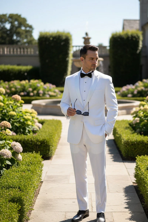 White Vinci Tuxedo