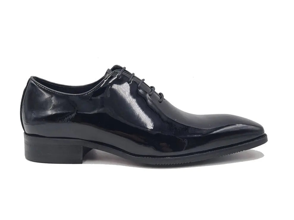 Carrucci Wholecut Patent Leather Oxford – SuitUSA