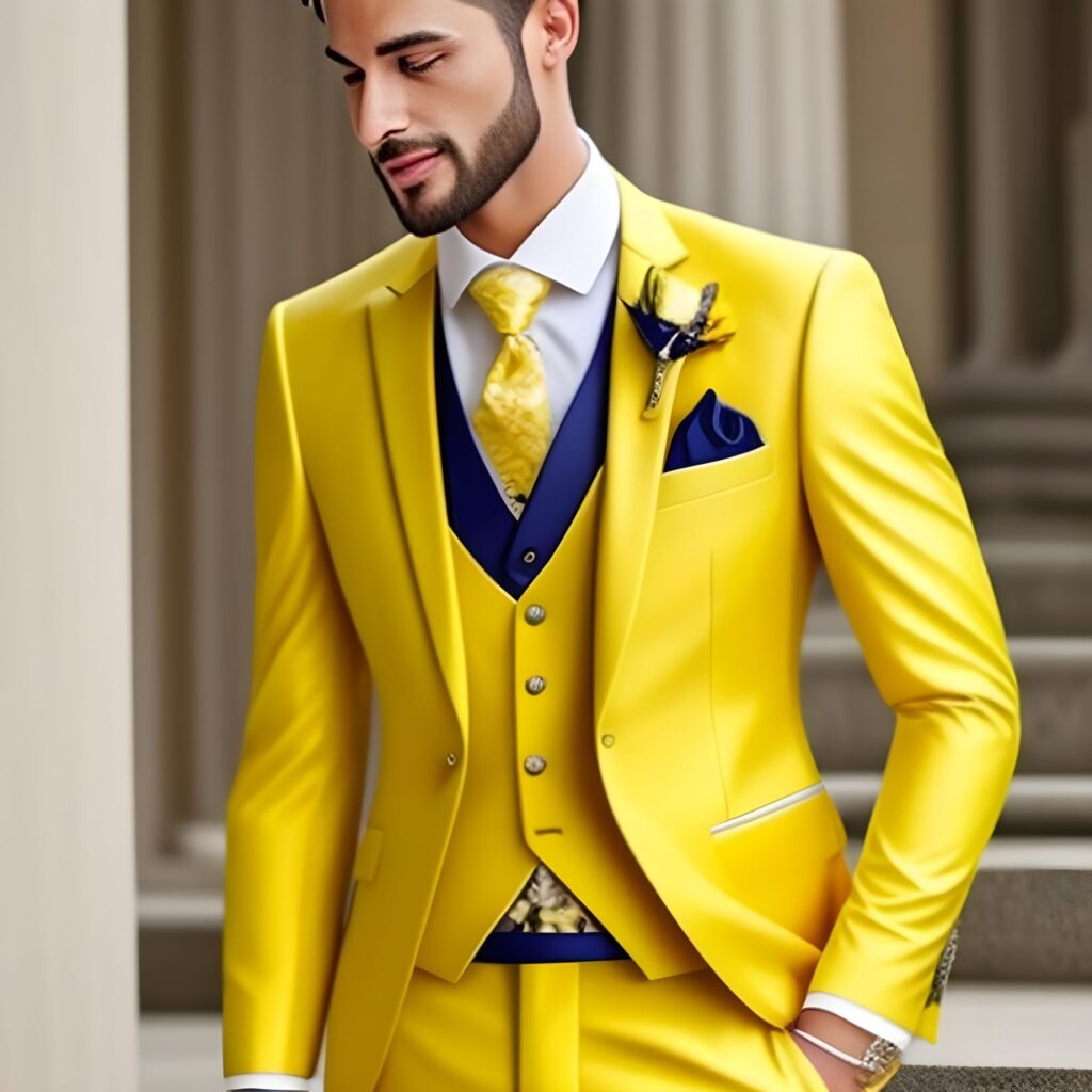 Yellow Formal Dress for Men – You Won't Believe Your Eyes! Yellow Prom Dress