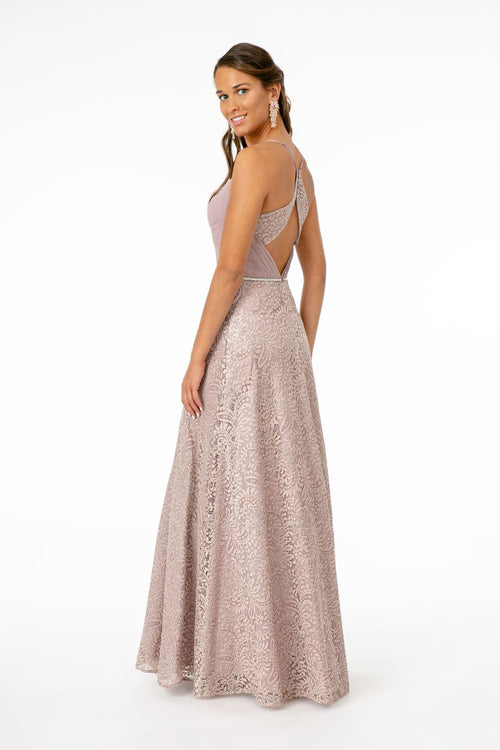 Lace A-line Formal Dress by Elizabeth K GL2667