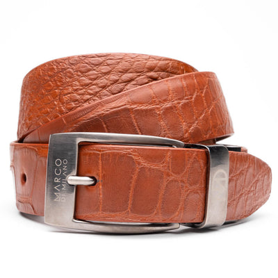 Marco Di Milano Emilio Belt Cognac Leather Dress Shoe