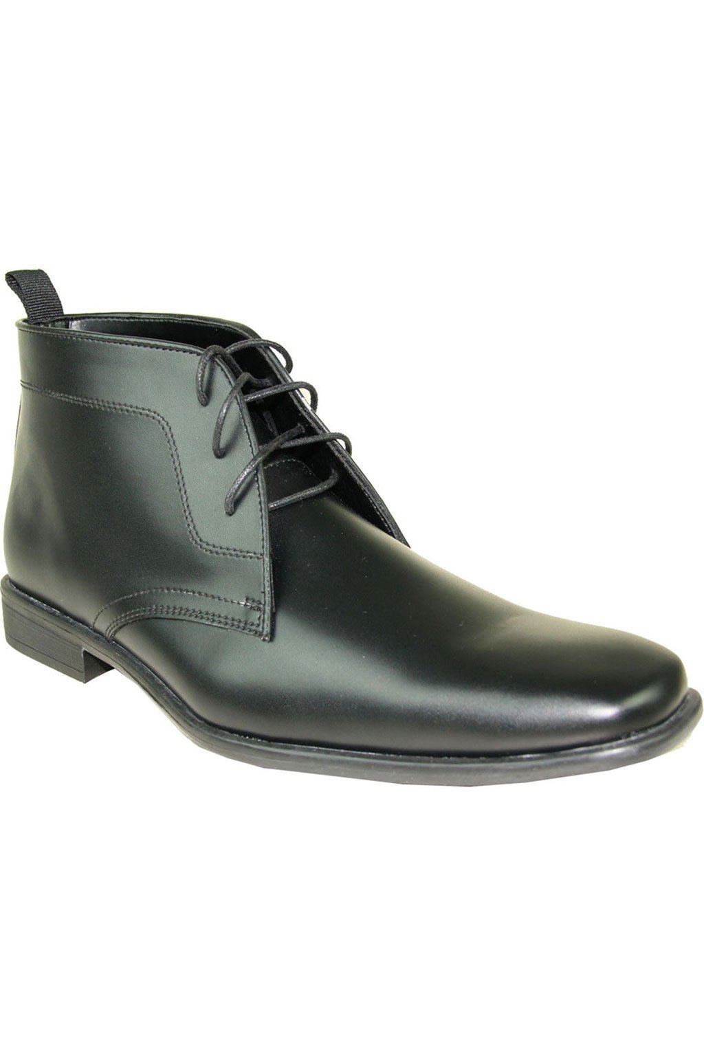 Allure Boot Black Matte Tuxedo Shoes by Allure Men – SuitUSA