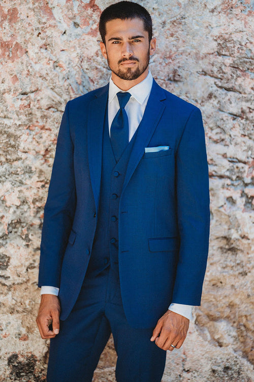 Brunswick Cobalt Suit Jacket (Separates) by Allure Men