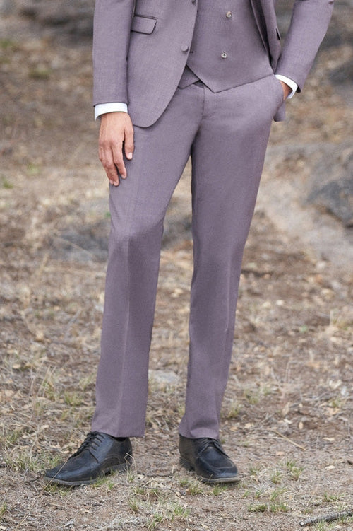 Brunswick Mulberry Slim Suit Pants by Allure Men
