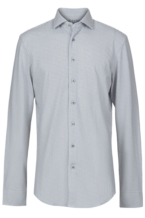 Vanguard Grey Laydown Formal Shirt Allure Men
