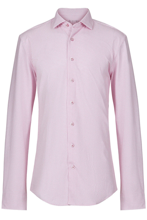 Vanguard Pink Laydown Formal Shirt by Allure Men