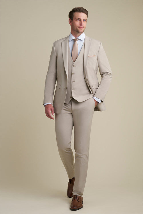 Savoy Tan Suit Jacket (Separates) by Allure Men