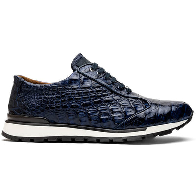 Marco Di Milano Alonzo Navy Leather Dress Shoe