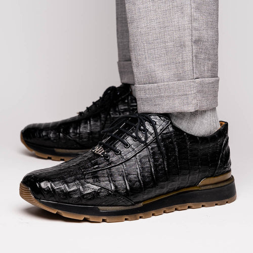 Marco Di Milano Alonzo Black Leather Oxford