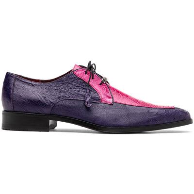 Marco_Di_Milano Andretti: Pink Suede Loafers