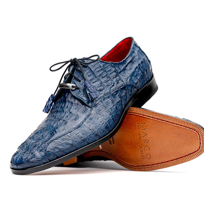 Marco Di Milano Apricena: Navy Leather Dress Shoe