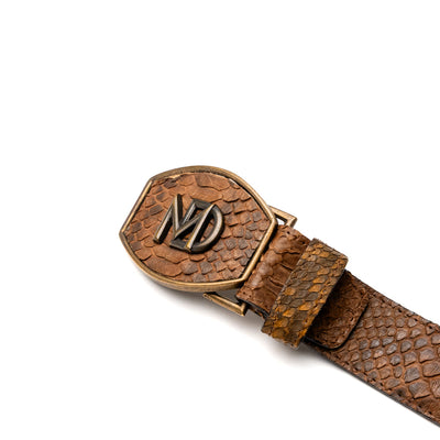 Marco Di Milano Arkansas Belt Cognac Leather Dress Shoe