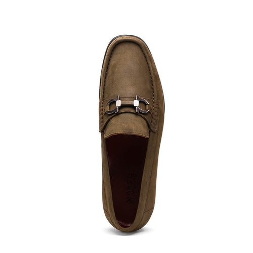 Atrani Olive Calf Loafer