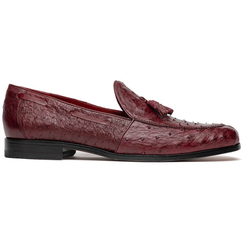 Aubiere Wine Ostrich Loafer