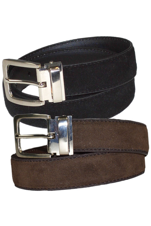 Kid's Solid Suede Belt by AXNY