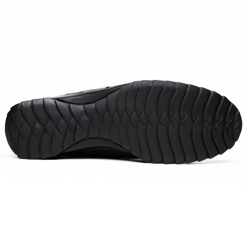 Marco Di Milano Bari Green Lizard Patchwork Sneakers