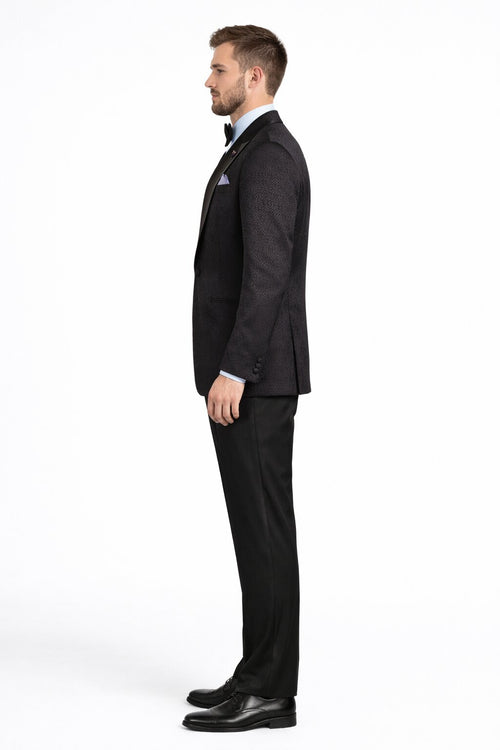 Mens Traditional Black Church Suit β Clean Classic Worship Look