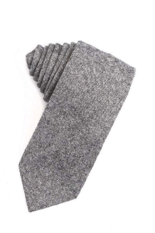 Black & White Tweed Necktie by BLACKTIE