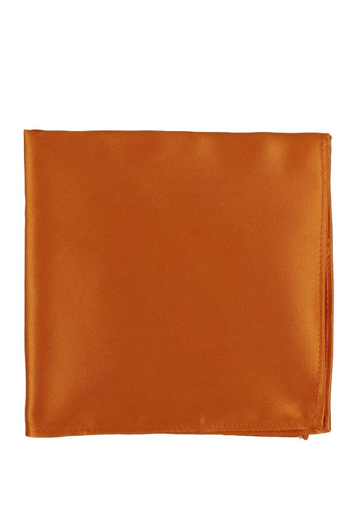 Orange Eternity Pocket Square BLACKTIE