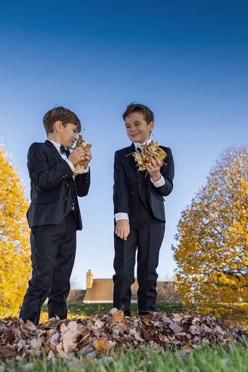 Prestige Kids Black 5-Piece Tuxedo by BLACKTIE