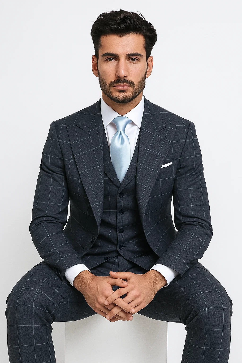 Classic Fit in Navy by Rossiman