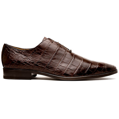Marco Di Milano Bono Alligator Wholecut Oxfords Brown