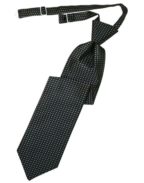 Asphalt Venetian Kids Necktie by Cardi