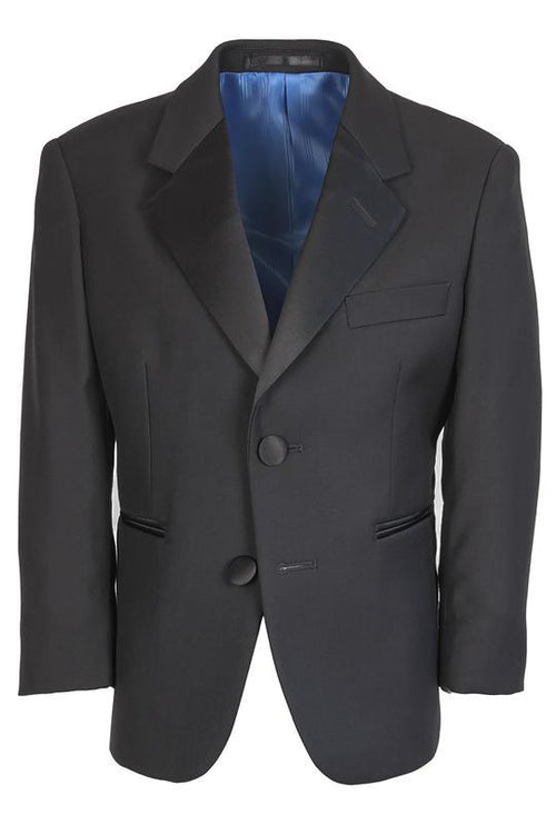Barcelona Kids Black Tuxedo Jacket (Separates) by Cardi