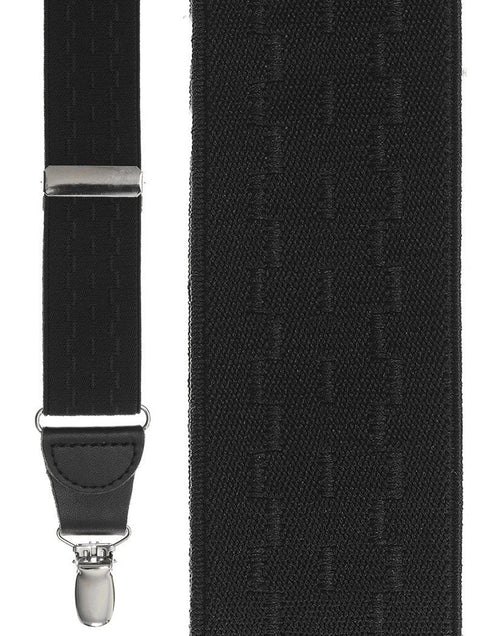 Black New Wave Suspenders by Cardi