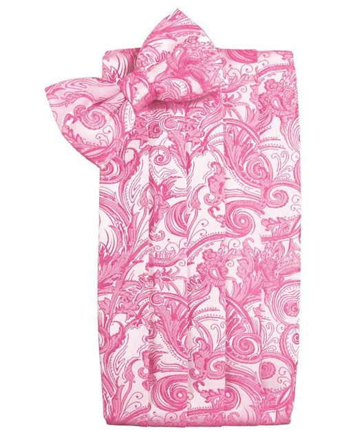Bubblegum Tapestry Cummerbund Cardi