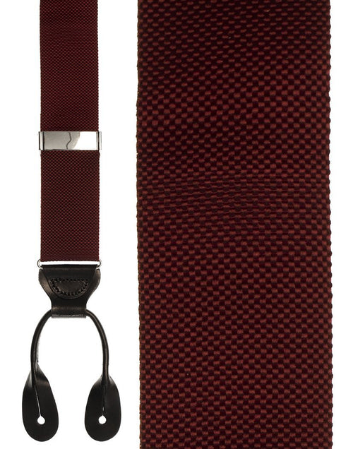 Burgundy Kennebunkport Suspenders by Cardi