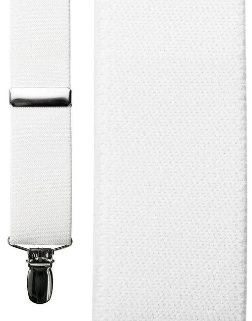Catania White Suspenders by Cardi