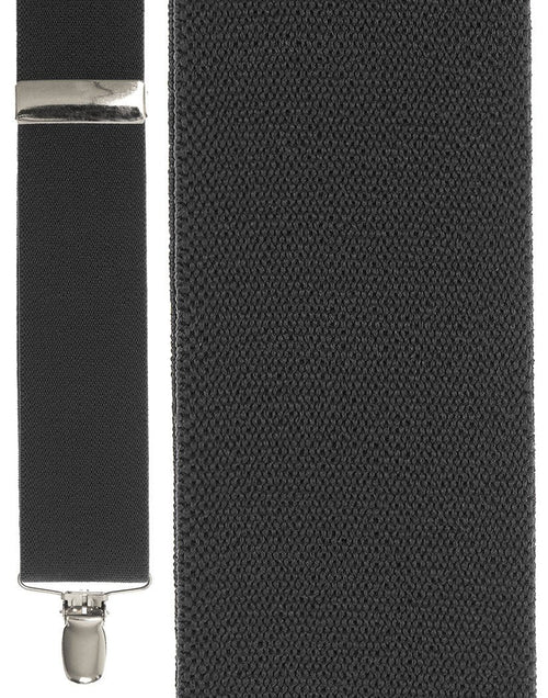 Dark Grey Bostonian Suspenders Cardi