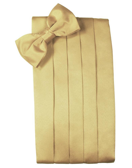 Harvest Maize Luxury Satin Cummerbund Cardi