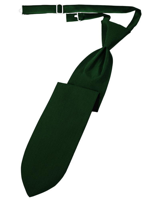 Hunter Herringbone Kids Necktie Cardi