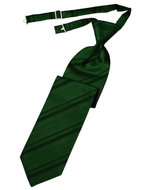 Hunter Striped Satin Kids Necktie Cardi